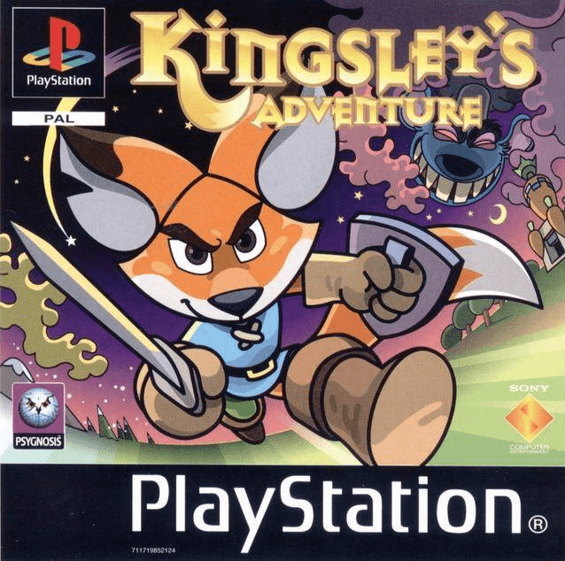 Kingsley's Adventures box art for Playstation